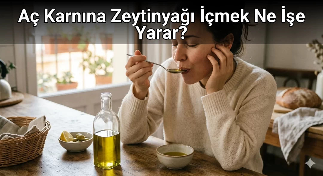 Aç Karnına Zeytinyağı İçmek Ne İşe Yarar?
